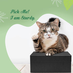 Fermeture cadeau magnétique noire avec couvercles pour tasses boîte en papier cadres photo souvenirs fournitures de bureau stockage de bijoux - Product Image 4