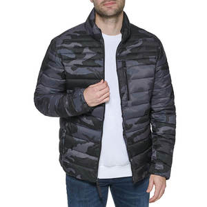 OEM Custom Solid Front Zipper Hooded High Quality Puffer <b>Jacket</b> Breathable Eco-Friendly <b>Waterproof</b> Custom Fabric <b>Winter</b> Casual - Product Image 2