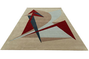 Tapis en laine touffeté de concepteur moderne de haute qualité grand tapis de zone de pile de boucle écologique ensemble Logo de prière brodé fabriqué à la main - Product Image 3