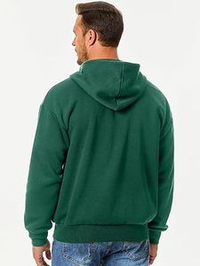 Pull à capuche décontracté pour hommes, couleur unie, 100% coton, poche à séchage rapide et respirant, haute qualité - Product Image 4