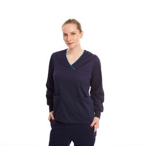 Uniforme Médico Personalizado de Fábrica, Antiarrugas, Fabricante de Uniformes Médicos, Chaqueta de Uniforme Médico Elástica, Uniforme de Enfermería - Product Image 2