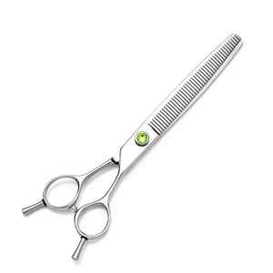 Ciseaux de toilettage pour chats de compagnie Cisaille professionnelle incurvée pour chien Chunker - Product Image 4