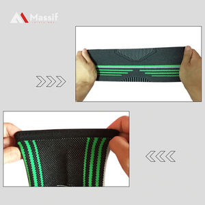 Venta al por mayor fabricante logotipo personalizado impresión levantamiento de pesas neopreno codo manga para levantamiento de pesas Powerlifting - Product Image 5