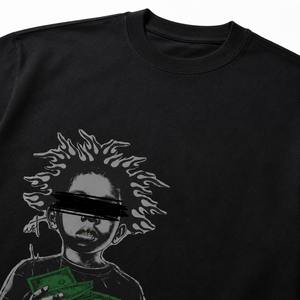 เสื้อยืดโอเวอร์ไซส์ผ้าฝ้ายพิมพ์ลายกราฟิกคุณภาพสูงสำหรับผู้ชาย แฟชั่นสตรีทแวร์ลำลองสไตล์คนเมือง  ผู้จัดจำหน่าย - Product Image 6