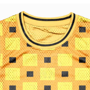 Camiseta de baloncesto y fútbol reversible para hombre, de secado rápido, poliéster BSCI, superventas, sublimación personalizada, camiseta de talla grande - Product Image 3