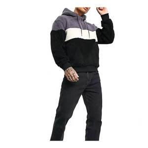 Pull en Polaire Sherpa Respirant pour Homme Sweat à Capuche Lourd Pull à Capuche en Polaire Mohair Fabriqué au Pakistan en Vrac - Product Image 3