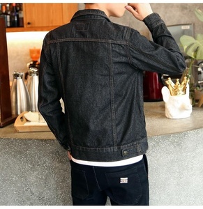 Nueva Colección 2026: Abrigo Casual de Mezclilla Lavada Estilo Vintage, Moda Urbana Retro, Estilo Camionero de Algodón para Uso Diario - Product Image 6