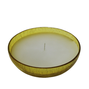 Elegante votivo con cera de color naranja, tarros de velas de vidrio de último diseño para el hogar y la decoración de Navidad personalizados a granel - Product Image 2