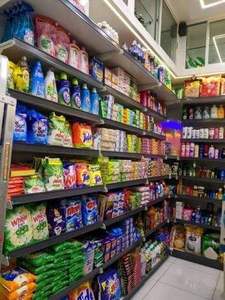 Cường độ cao kim loại xây dựng tùy chỉnh phong cách cổ gạch hiển thị giá nhiều lớp đứng đánh bóng bề mặt freestanding cho - Product Image 2