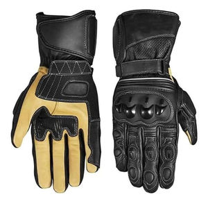 Guantes de Motociclismo de Carreras Personalizados al por Mayor 2026, de Cuero Genuino, Aislantes Térmicos, Antideslizantes, para Deportes al Aire Libre, Nueva Llegada - Product Image 4