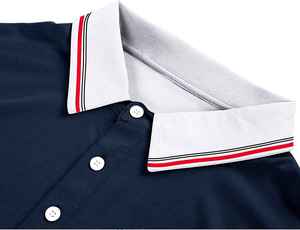 เสื้อโปโลผู้ชายแขนสั้นลำลองผ้าฝ้ายนุ่มสบายทนทานสไตล์เครื่องแบบสำหรับทำงานออฟฟิศและโปรโมชั่น - Product Image 4