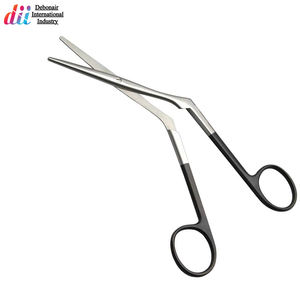 Ciseaux chirurgicaux Heymann en acier inoxydable Supercut, instruments nasaux incurvés ORL pour salle d'opération, manuel par Debonairii - Product Image 5