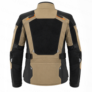 Veste de moto en Cordura, doublée de coton matelassé, imperméable, coupe-vent, tout-terrain, motocross, hiver - Product Image 3