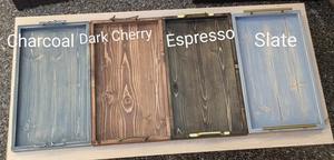 Plateau de rangement et de service élégant avec bords surélevés, finition lisse, poignées faciles à saisir, idéal pour la décoration intérieure, les repas et les réceptions - Product Image 5