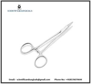 คีมตัดหลอดเลือดตรงสแตนเลสขนาด 6 นิ้ว เครื่องมือผ่าตัดโรงพยาบาล - Product Image 3