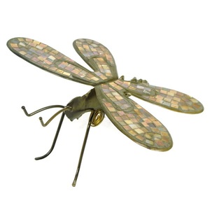 Mosaic Finished Butterfly <b>Garden</b> Decor <b>Ornaments</b> <b>For</b> Home <b>Garden</b> Balcony Indoor Outdoor Hanging Decorative Usage Metal <b>Ornaments</b> - Product Image 1