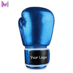 Gants de boxe professionnels en cuir métallisé de haute qualité, sur mesure, avec fermeture à lacets, imperméables, pour adultes, pour le sparring et l'entraînement - Product Image 2