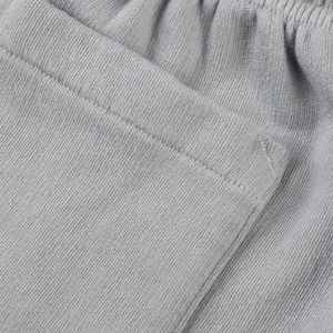 Shorts pour hommes décontractés de haute qualité, lavés à l'acide, vintage, unisexes, amples, vente en gros, personnalisés, 260 g/m², 100 % coton peigné, shorts d'été - Product Image 3