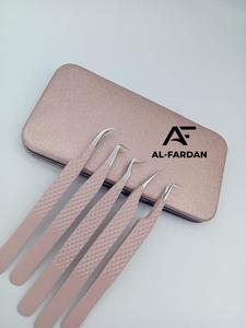 ชุดแหนบต่อขนตาแบบมีด้ามจับทรงเพชรสีนู้ดสีนู้ดตามสั่ง5แหนบปลายแหลมทำโลโก้ได้ตามต้องการ - Product Image 4