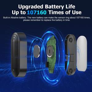 Alarme de porte sans fil Daytech avec détecteur de présence, sonnette d'alerte, 55 mélodies, portée du signal de 500 pieds, idéale pour les patients atteints de la maladie d'Alzheimer - Product Image 4