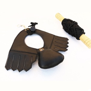 Kit d'entraînement de fauconnerie de luxe le plus vendu, prêt à être expédié, leurres légers en cuir de vachette pour la chasse DANZY SPORTS - Product Image 1