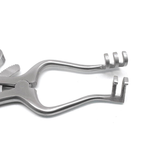 Pinzas retractoras quirúrgicas de acero inoxidable autoclavables, abrazadera de tejido médico profesional, juego de instrumentos de larga duración - Product Image 5