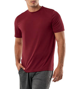 T-shirt 100% coton de haute qualité pour hommes Impression personnalisée en gros T-shirt personnalisé à motif solide à 0 col au prix de gros - Product Image 4