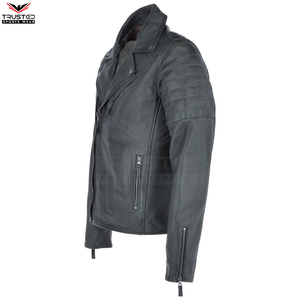 Fabricant pakistanais Veste en cuir légère pour homme OEM Service Prix bon marché Veste en cuir personnalisée pour homme - Product Image 2