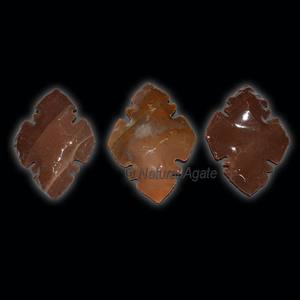 Pointes de flèches en pierre polie naturelle à vendre Pointes de flèches en agate fantaisie sculptées Baguettes de massage pour souvenirs et cadeaux Vente en Europe - Product Image 5