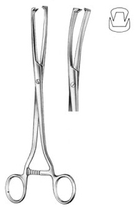 Tenaculum utérin Museux, forceps de 24 cm en acier inoxydable, manuel, réutilisable, instrument chirurgical gynécologique - Product Image 4
