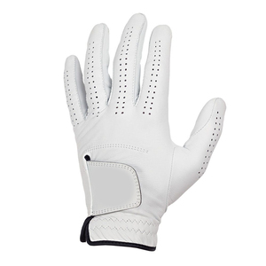 Gants de golf en cuir Cabretta pour hommes de haute qualité, cuir PU sport premium, logo personnalisé OEM, gants de golf en cuir respirant - Product Image 6