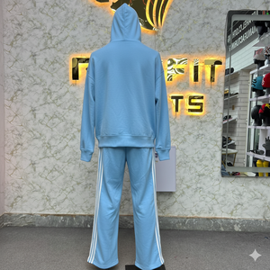 Top Vente Bon Matériel Conception Populaire Demande Du Client Bas Prix Zipper Survêtement Pour Hommes Style Unique Nouveau Design Hommes Survêtements - Product Image 3