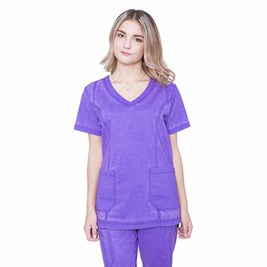 ชุดยูนิฟอร์มทางการแพทย์ผ้าสแปนเด็กซ์ทอสำหรับการผ่าตัดทางทันตกรรมสำหรับพยาบาลในโรงพยาบาล - Product Image 5