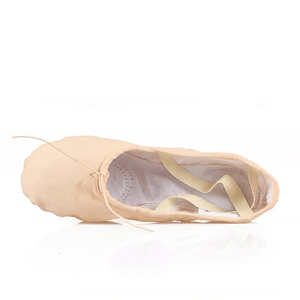 Zapatos de Ballet elásticos de lona para niñas y niños, de la mejor calidad - Product Image 3