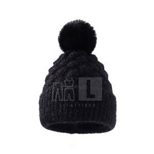 Nueva llegada Tejer Gorros Sombreros 100% Lana Hecho Tejer Gorros Sombreros Jacquard Gorros Sombreros - Product Image 1