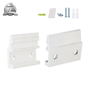 Clips en <span class=keywords><strong>Z</strong></span> de Aluminio Rentables |   Proveedor a Granel de Herrajes Confiables para Unión y Enmarcado de Paneles - Product Image 1
