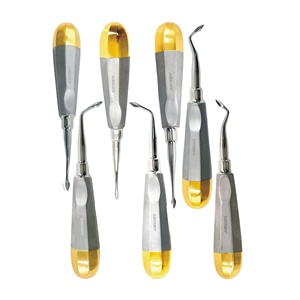 Pinzas elevadoras dentales Bernard de Satinsky Enterprises, tipo espada distal, de acero inoxidable de grado alemán, con certificación CE, al por mayor - Product Image 1