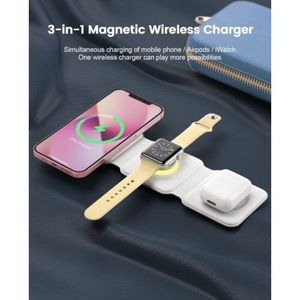 Stazione di ricarica Wireless magnetica 3 in 1 a palo rapido per Apple flessibile e conveniente - Product Image 2