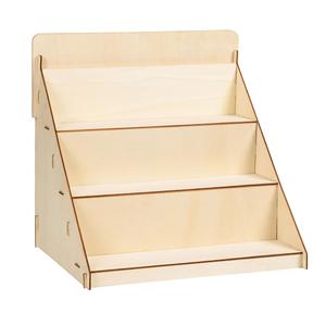 Calcomanía Redonda de Madera Inspirada en la Náutica y la Playa, Paquete de Varias Piezas, Lavable, Recubrimiento de Polvo Negro, Acabado Pulido de Madera Marrón - Product Image 3