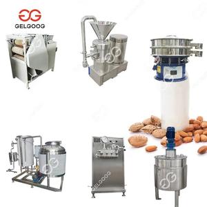 Automatic Stainless Steel Peanut Cow Almond Milk Production <b>Line</b> Food Grade Nut Milk <b>Processing</b> Plant Factory Direct - Product Image 3