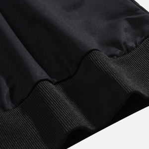 Sudadera de lana pesada para hombre, diseño elegante con impresión personalizada básica, sudadera de mezcla de algodón para uso de etiqueta privada - Product Image 5