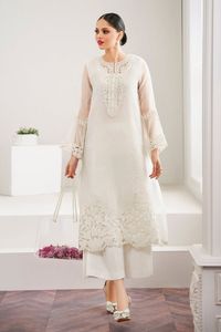 Traditional Pakistani Style Women's Fancy Chiffon Lightweight Comfortable Party <b>Wedding</b> <b>Dress</b> Salwar Kameez for Ladies All <b>Sizes</b> - Product Image 6