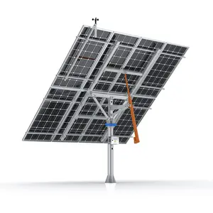 China fabricantes montagens painel solar montagem melhoria da eficiência sistema de rastreamento solar