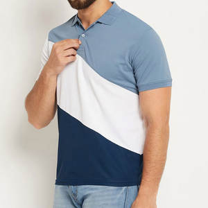 Polos bordados personalizados, 100 algodón camiseta Golf Loose Fit Polo estampado en blanco hombres Polo Shirt - Product Image 3