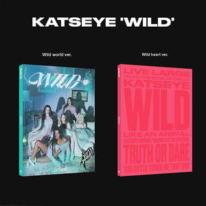 KATSEYE - WILD 3rd EP อัลบั้มโฟโต้บุ๊คเวอร์ชั่น (เวอร์ชั่น Wild world / เวอร์ชั่น Wild heart) - Product Image 2