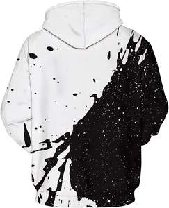 Sudaderas con capucha estampadas para hombre al por mayor, servicio OEM, último diseño hecho en Pakistán, sudaderas con capucha para hombre mezclado con estampado de algodón 3D para hombre - Product Image 3