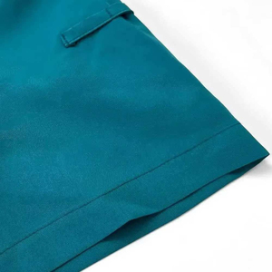 Uniforme d'hôpital moderne, ensembles de gommage de qualité supérieure pour les grandes tailles, uniformes chirurgicaux au design tendance, ensemble d'uniformes de gommage tissés avec logo personnalisé - Product Image 4