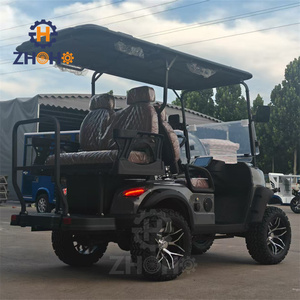 Carrito de <span class=keywords><strong>Golf</strong></span> Eléctrico <span class=keywords><strong>Gris</strong></span>, Homologado para Circular por la Calle, Personalizado, de 3-4 Plazas, Todoterreno, Club Car - Product Image 2