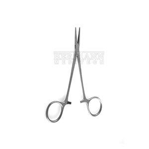 Pinzas Hemostáticas Manuales Reutilizables de Acero Inoxidable, Punta Fina, Esterilización a Alta Temperatura, Certificación ISO13485, Quirúrgicas para Hospital - Product Image 1