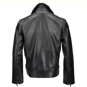 Chaqueta de cuero ligera de moda para hombre superventas, duradera de alta calidad con lona Original de seda interior para la temporada de invierno - Product Image 5
